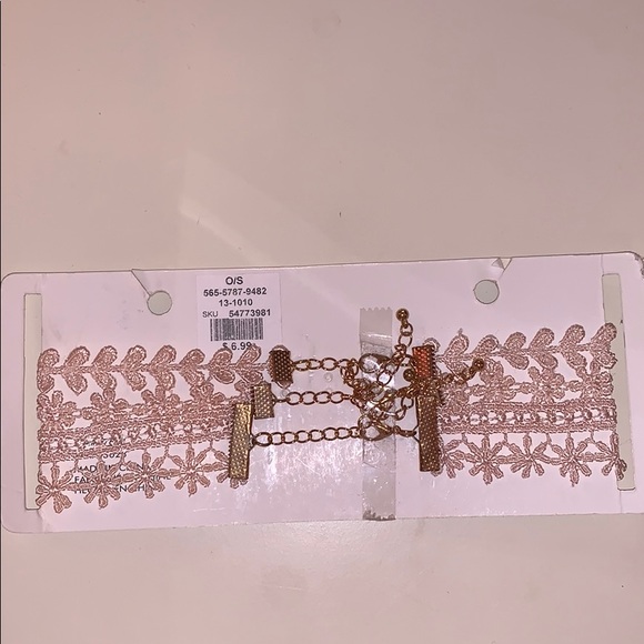 *Brand New* 3 Lace Choker Style Necklaces - Picture 2 of 2